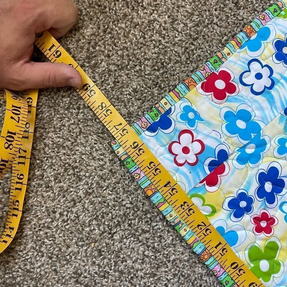 Floral Patchwork Blanket